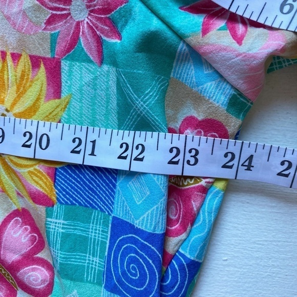 Koret Vintage 80s 90s Patchwork Print Windbreaker Zip Up Jacket - Picture 10 of 14